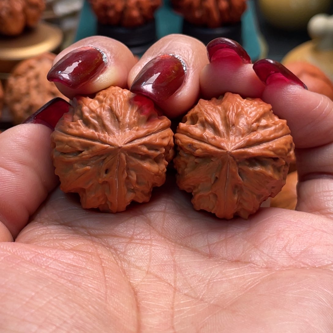 把件文玩核桃霸王龙三棱