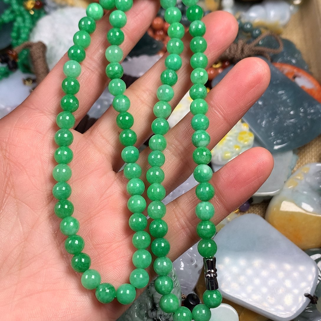 翡翠未镶嵌颈饰天然翡翠