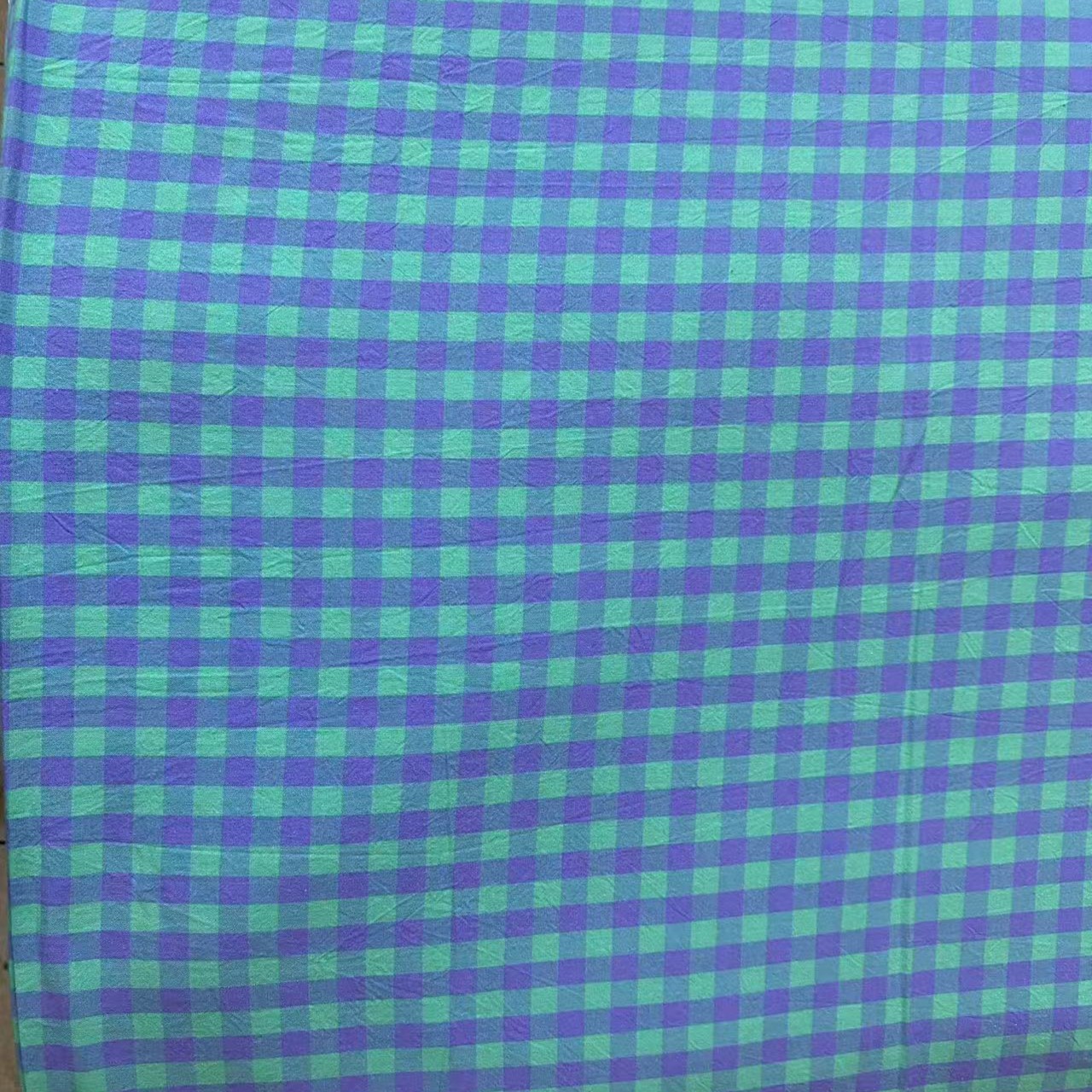 色织水洗棉面料    2   绿野仙踪小格