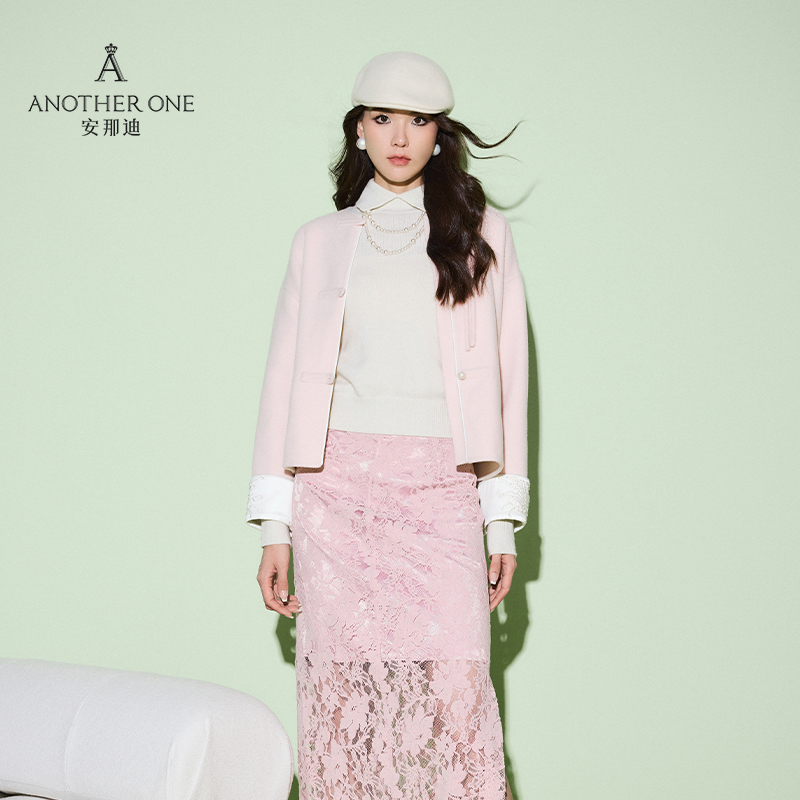 ANOTHER ONE安那迪简约高级感打底衫羊毛保暖针织上衣时尚毛衣女