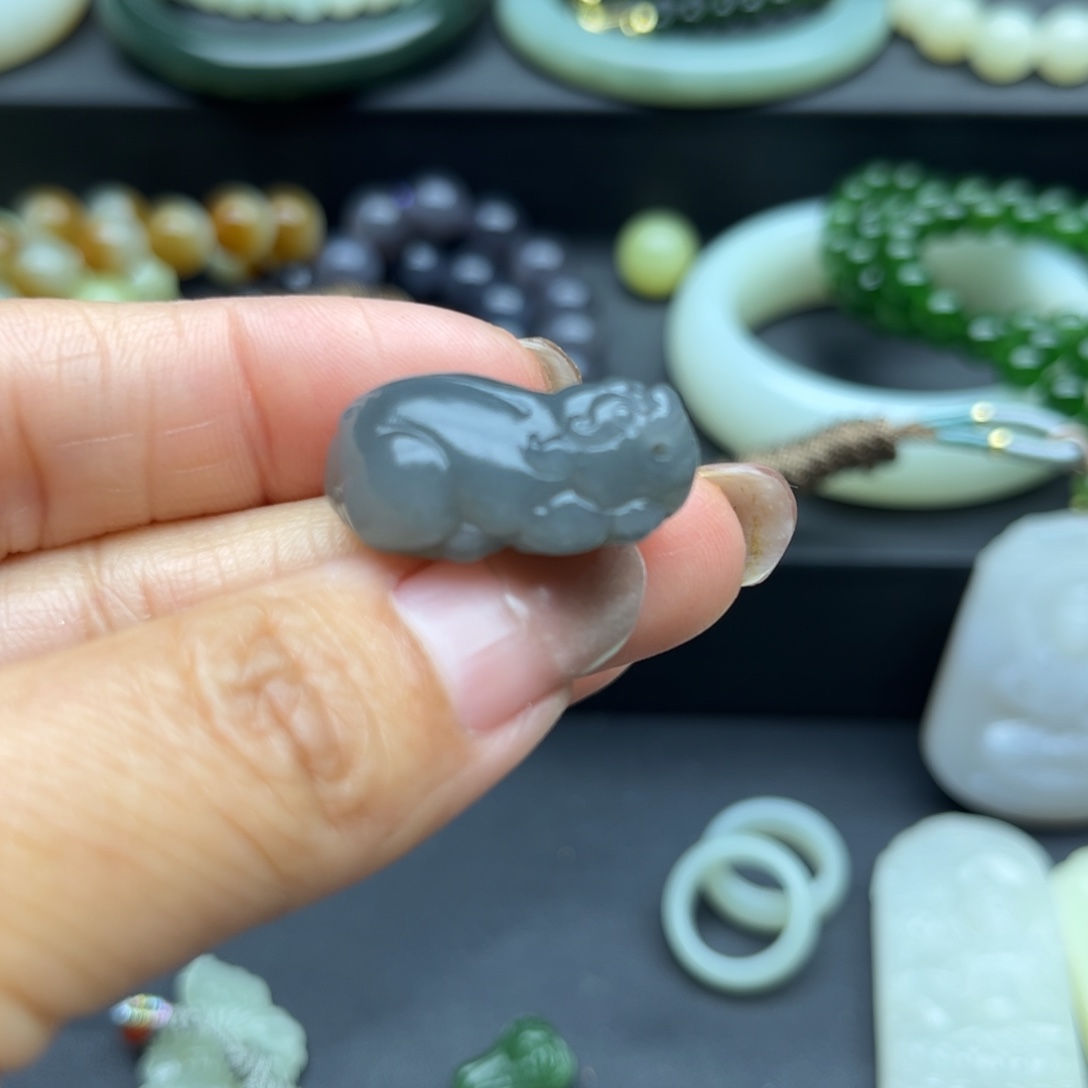 未镶嵌和田玉珠宝半成品