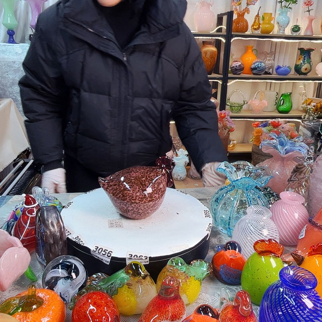 咕咕鸡家悦美居琉璃摆件
