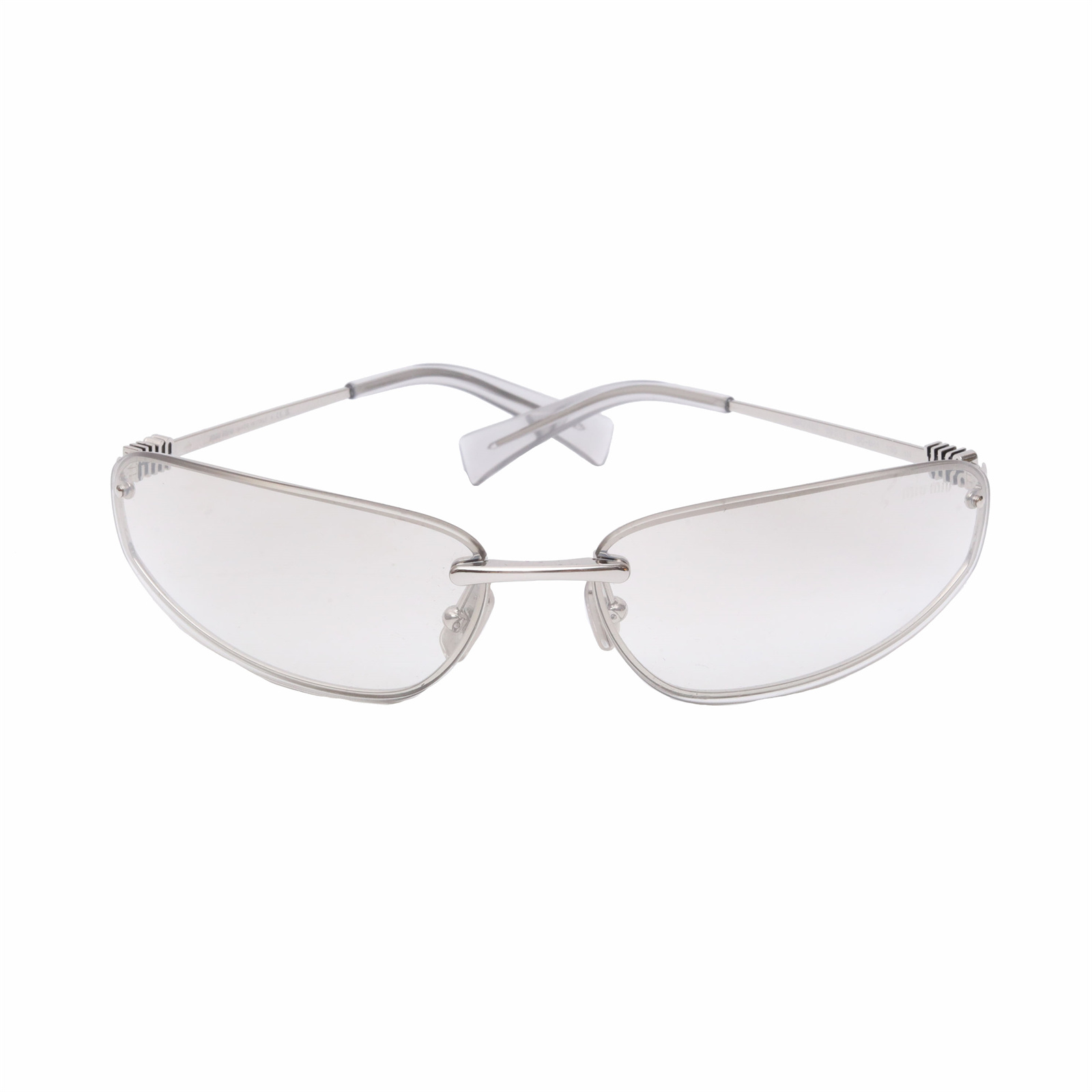 95新 MIU MIU/缪缪 【lu】SMUA50 镜腿标识 太阳眼镜 TP031489