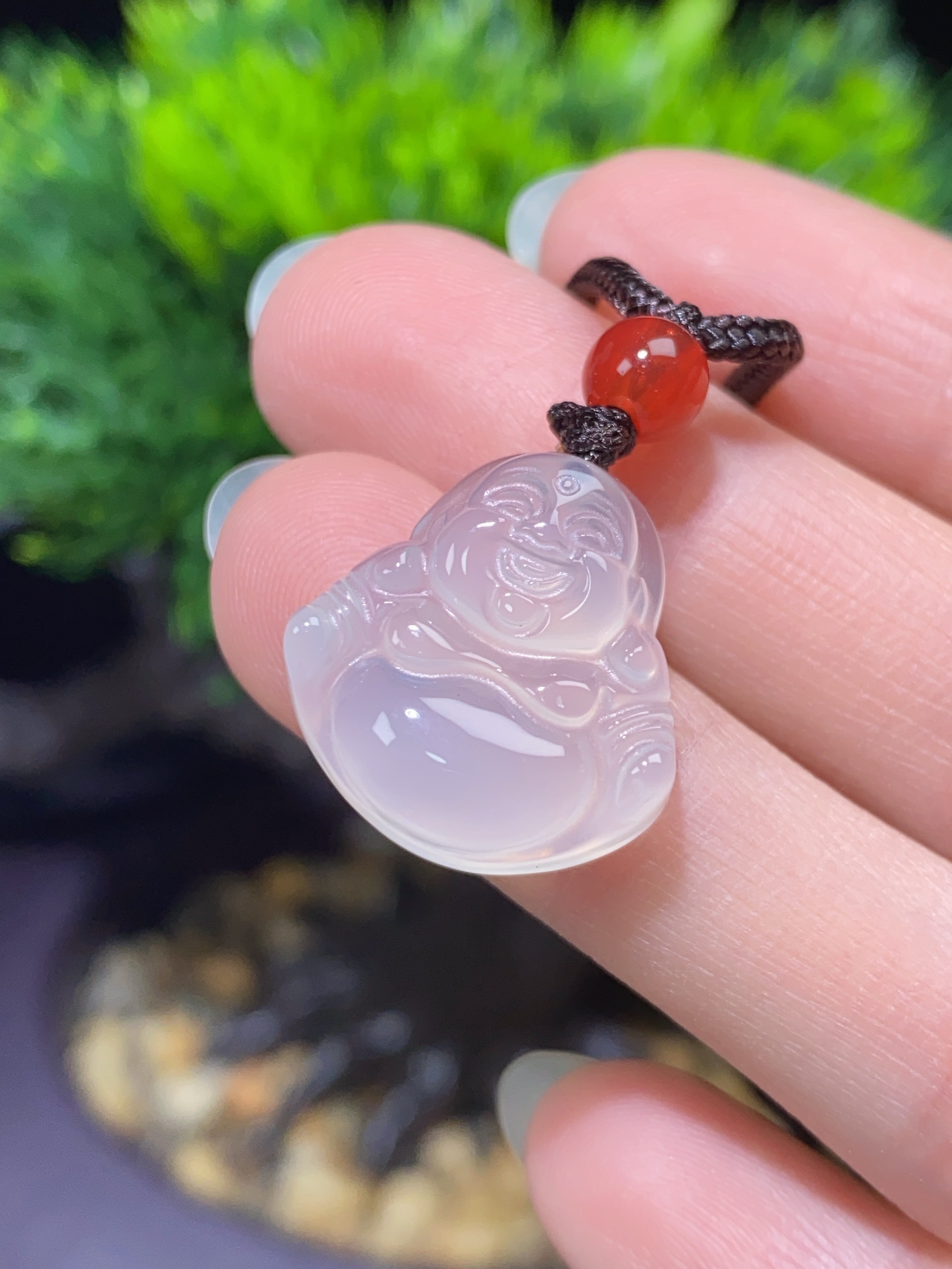 精品玉髓佛公（包邮带）随机发货