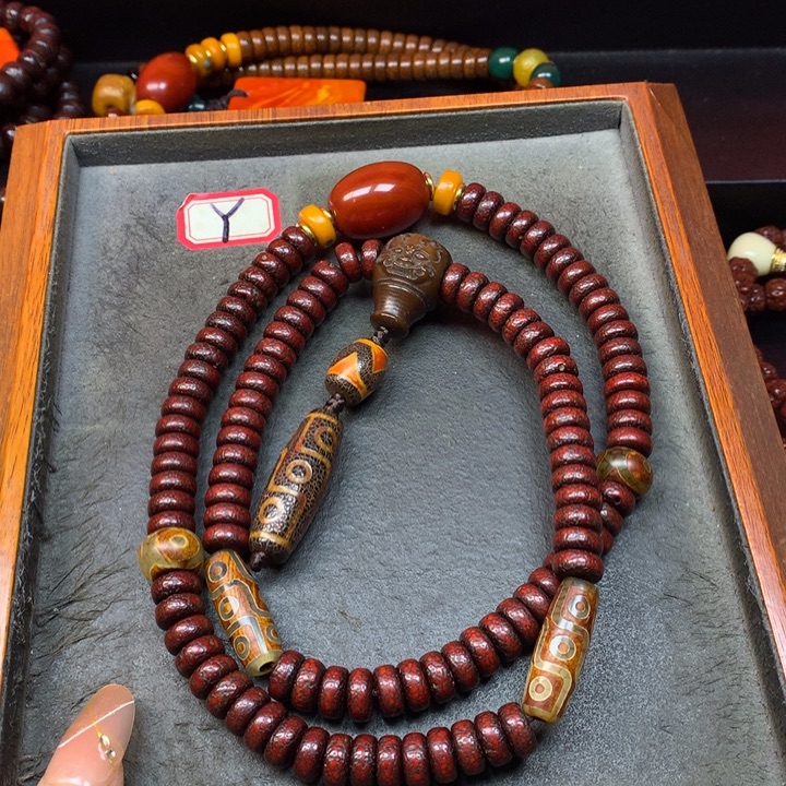 星月菩提吊坠菩提