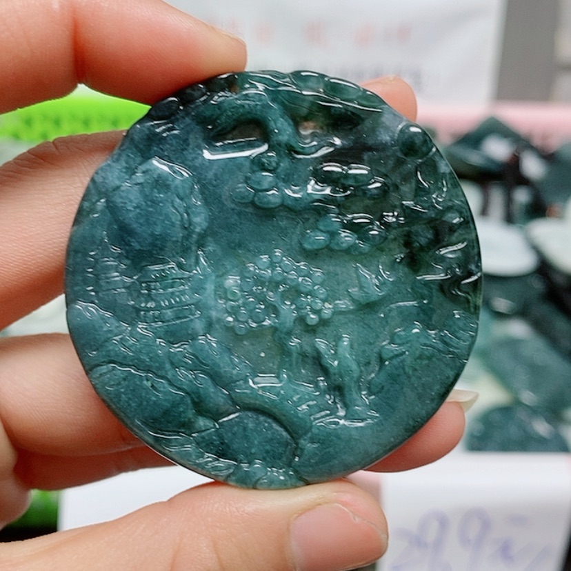 【闪购商品】翡翠颈饰未镶嵌纯天然