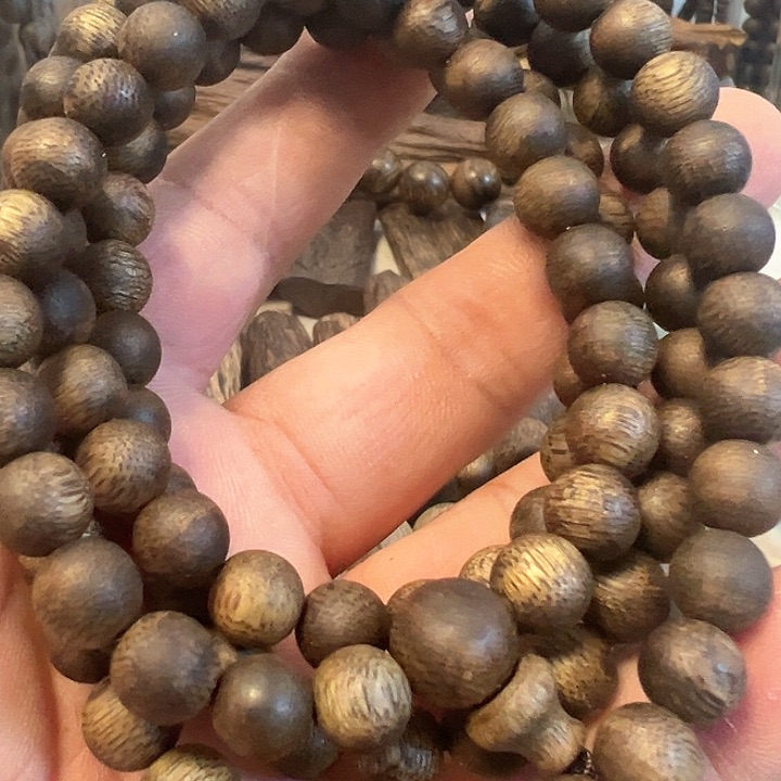 手工艺／绿棋卡8m108颗九分沉