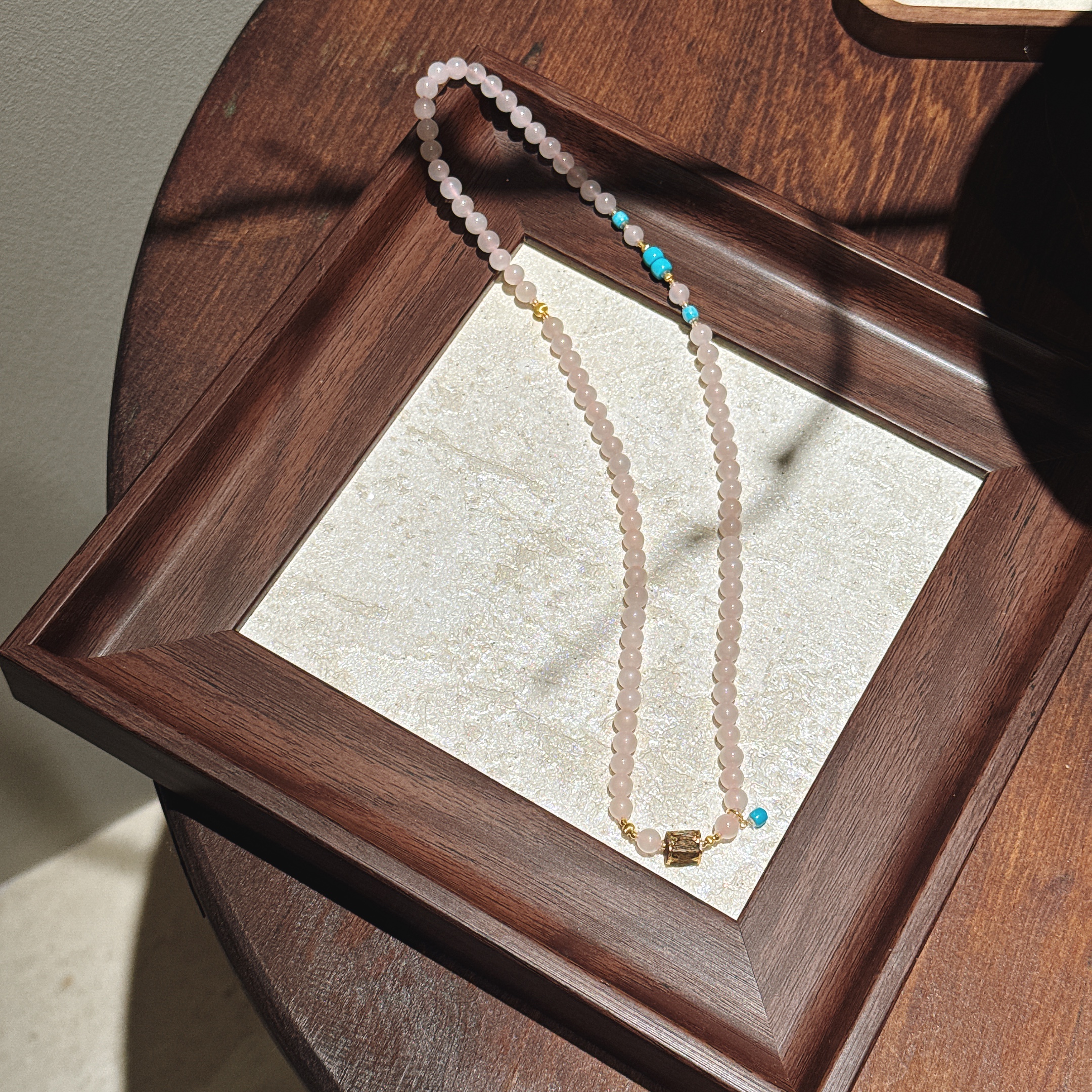 18k和田玉DIY项链6mm-多样性发一件-DB55255