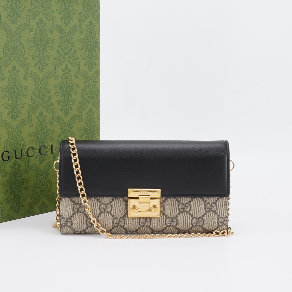 95新 GUCCI/古驰 月光宝盒woc斜挎包【静文】BG23000450