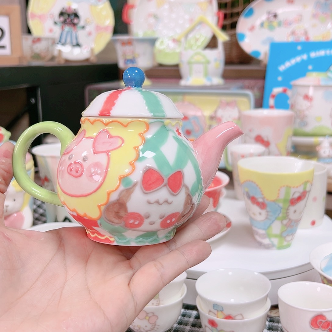 可爱陶瓷高温手作