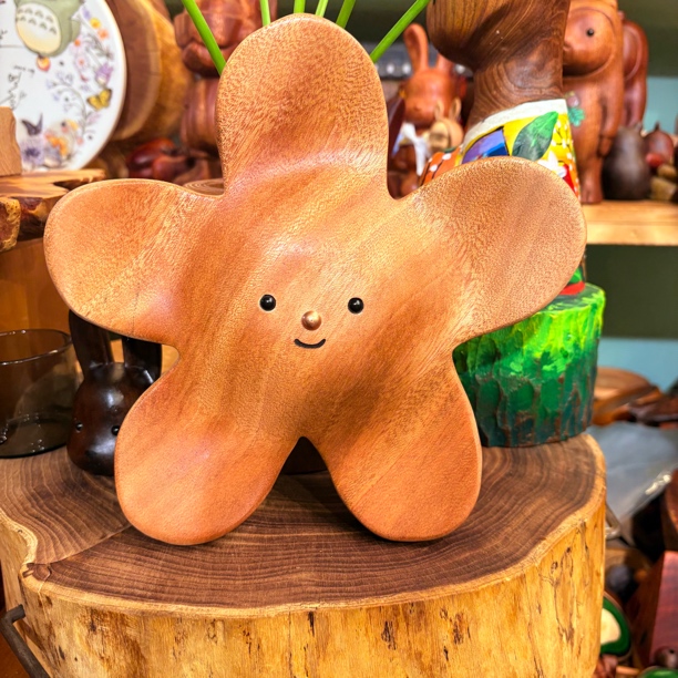 笑脸大花娃娃漂亮摆件