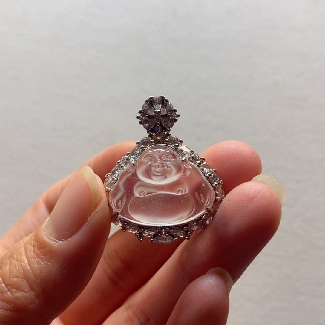 石英质玉颈饰未镶嵌