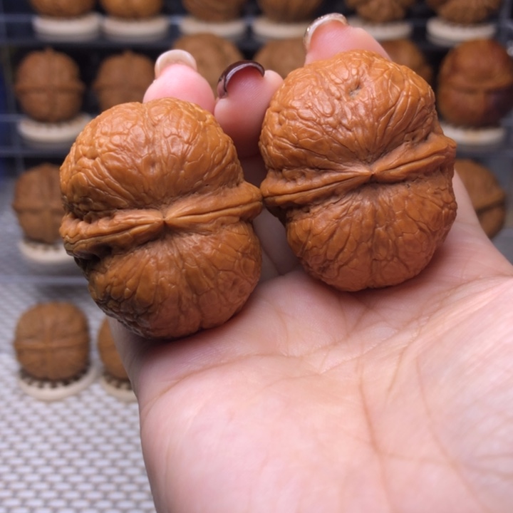 至***G把件文玩核桃34号峭壁元宝41尺