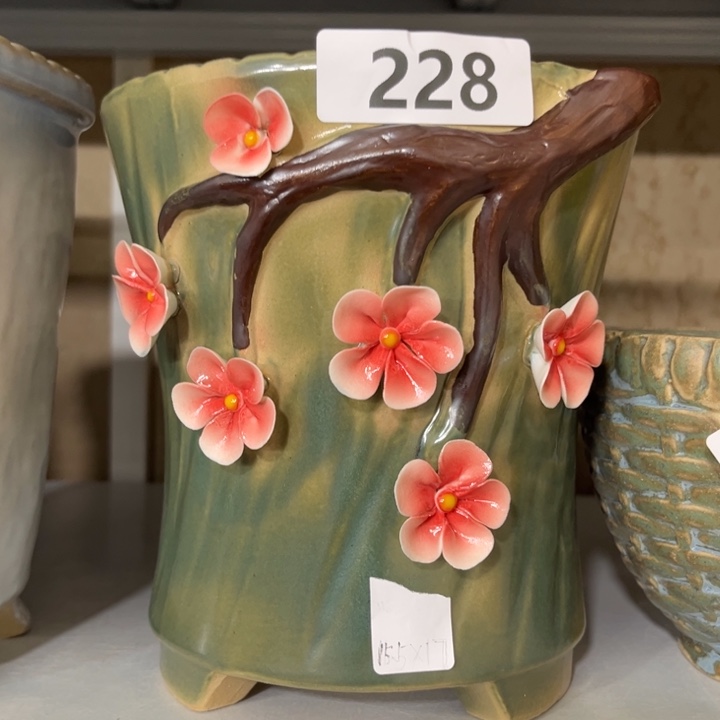 紫砂花盆粗陶材质多肉花盆