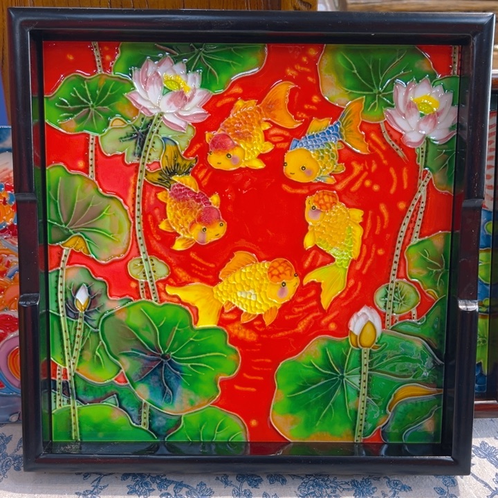 加大款瓷板画艺术作品