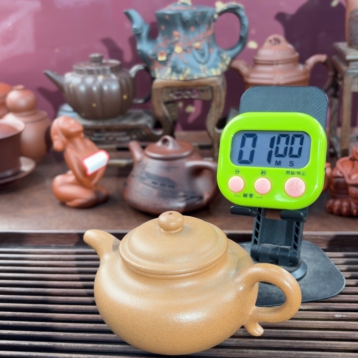 山***恙紫砂茶壶宜兴原矿老宕口黄金段