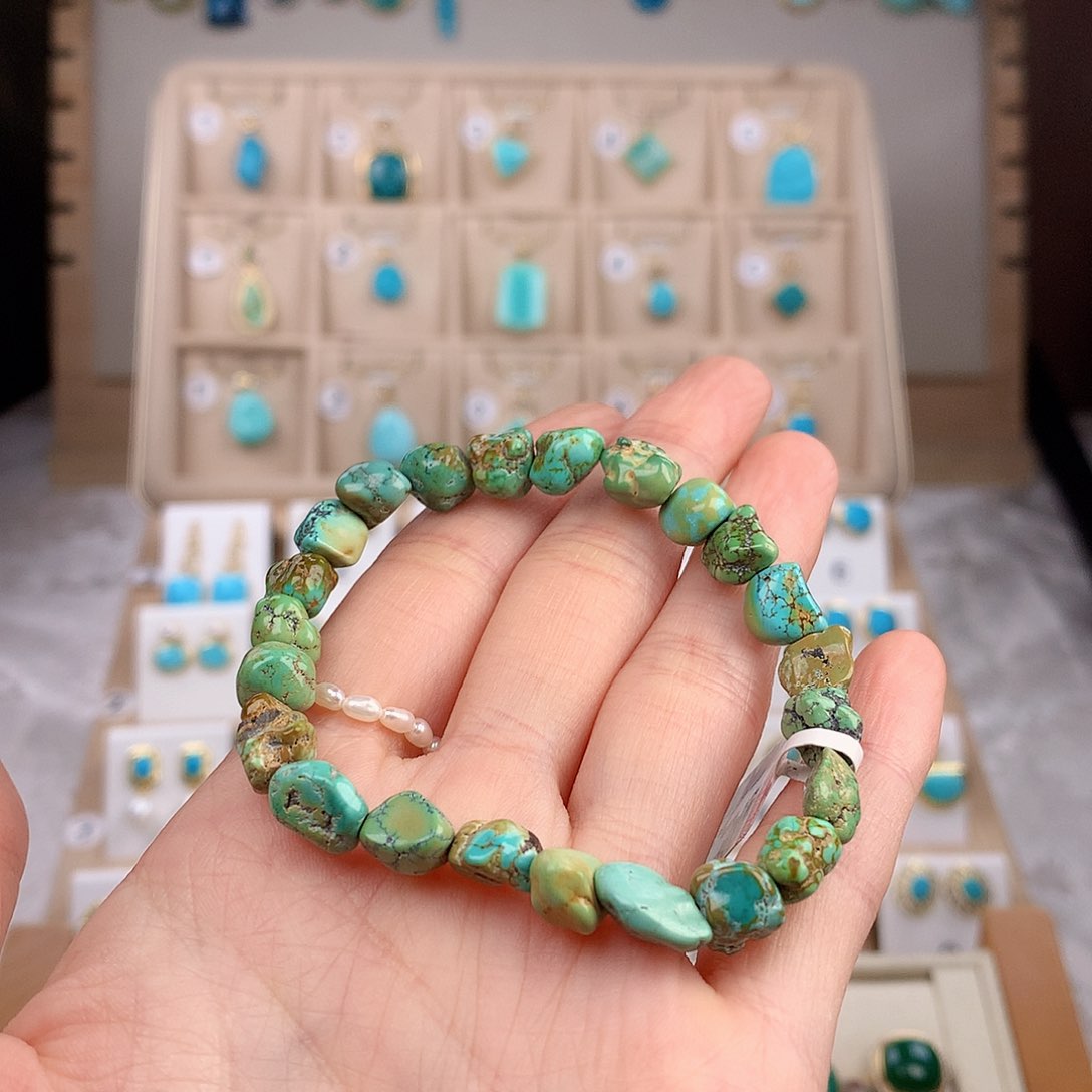 绿松石手链未镶嵌