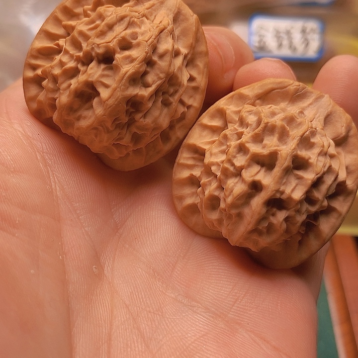 文玩核桃把件37全品蜡皮秦公子