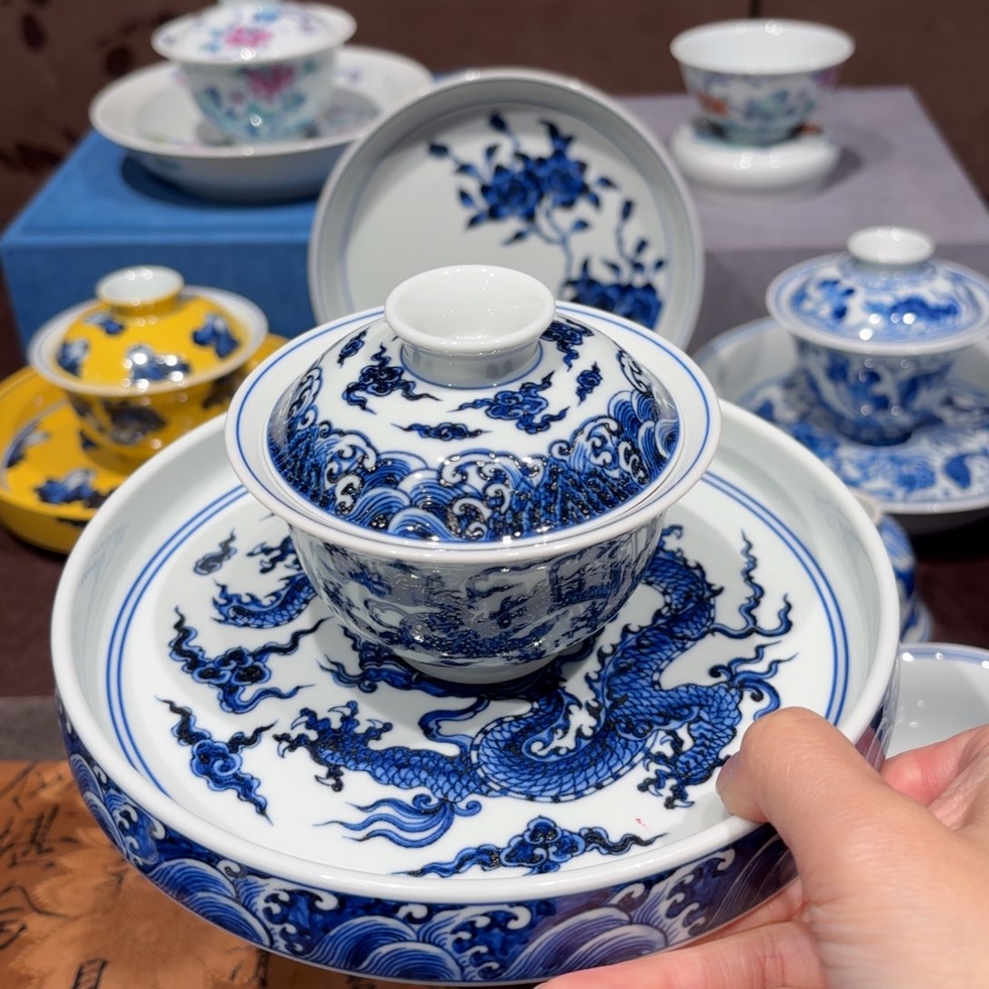 瓷片景德镇纯手工手绘