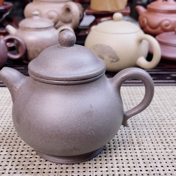紫砂茶壶盲*忙潘壶手工制作