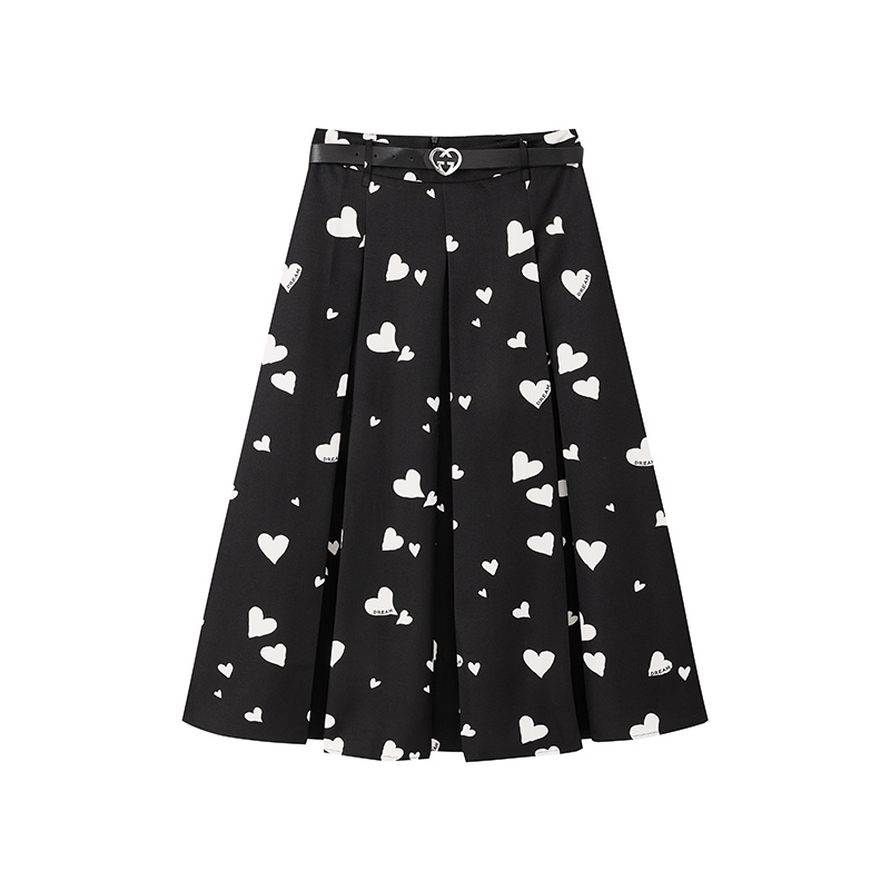 【女乔专属】百搭高级感爱心裙子N1074