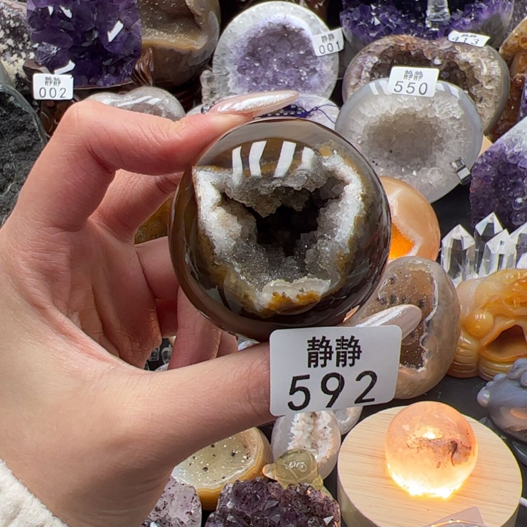 未镶嵌大型摆件（非配饰）紫晶法****、592