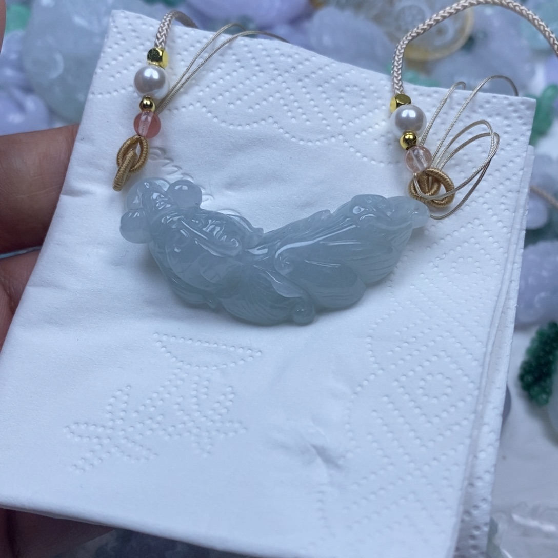 颈饰未镶嵌翡翠翡翠