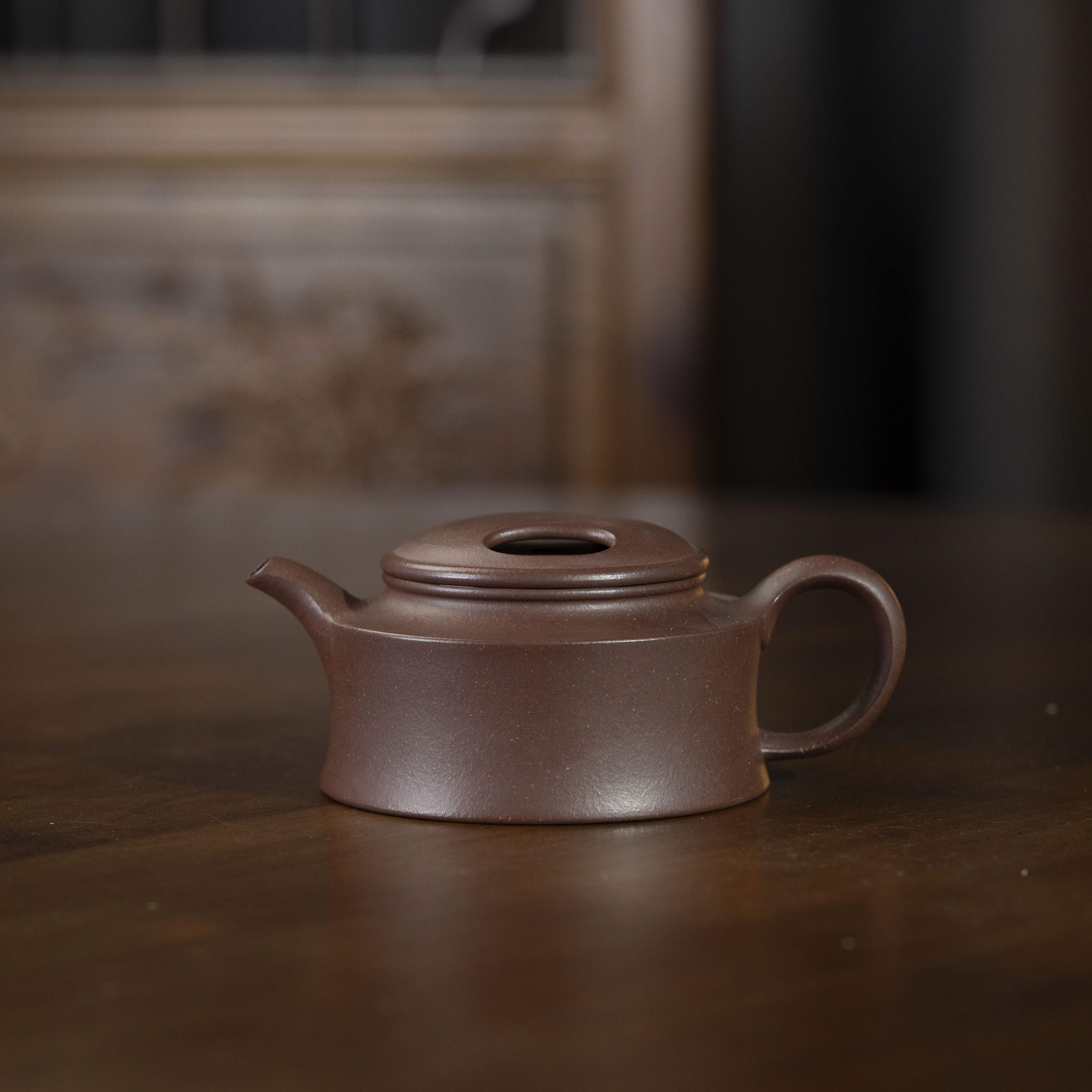 珽珽茶器 牛盖（大）紫泥 160cc 家用紫砂壶