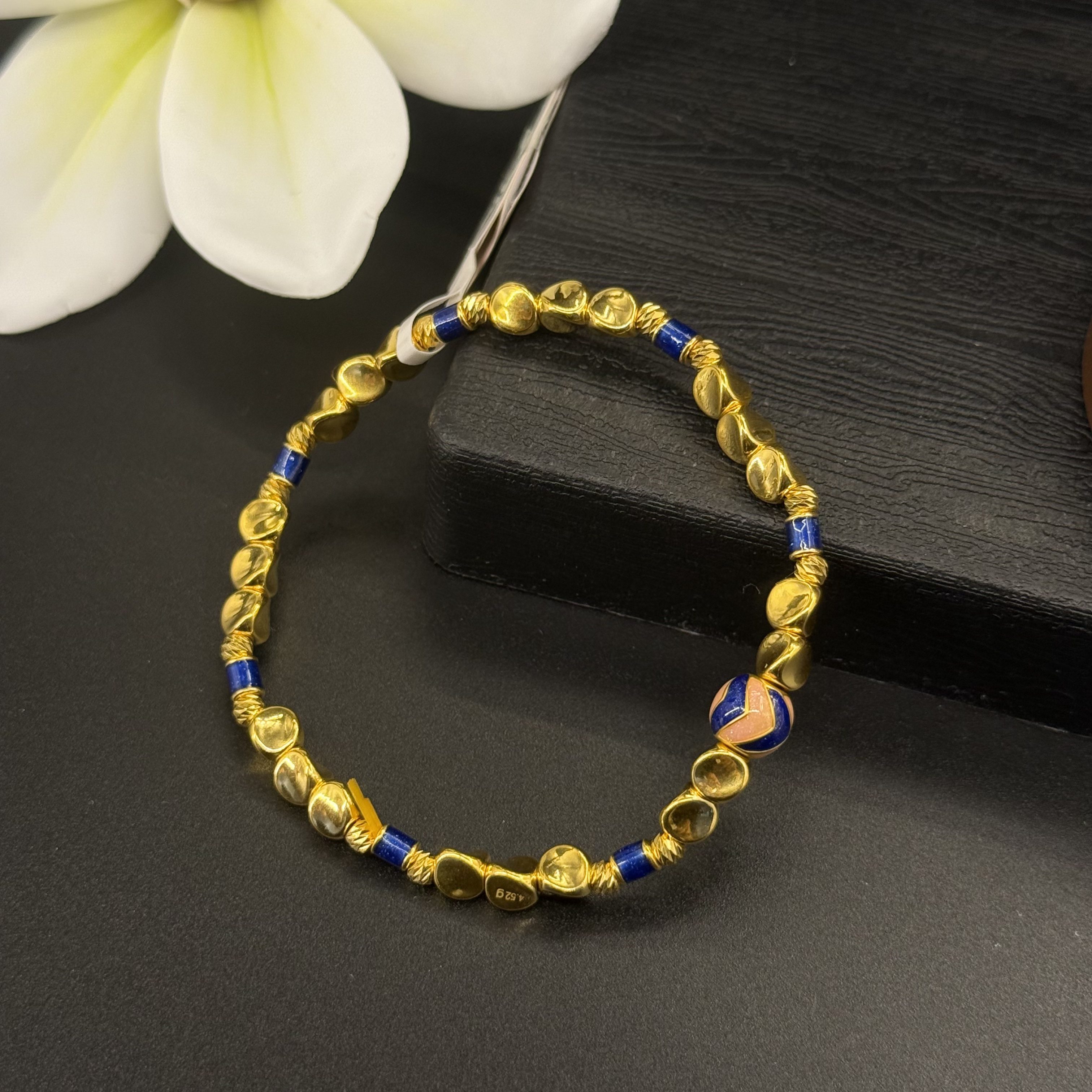 【恒潮珠宝】4.52g足金硬金手串H0961286