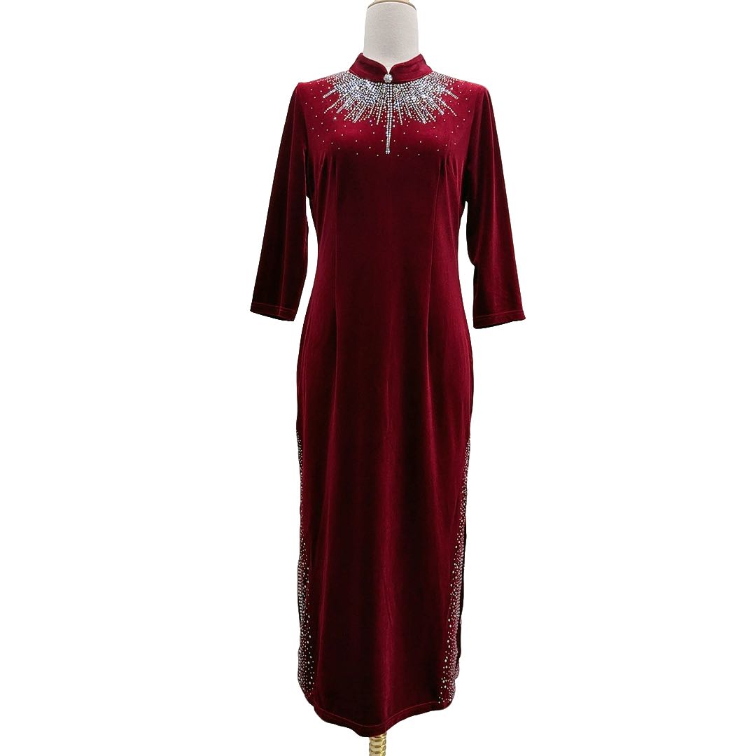 依诺 9929 旗袍裙