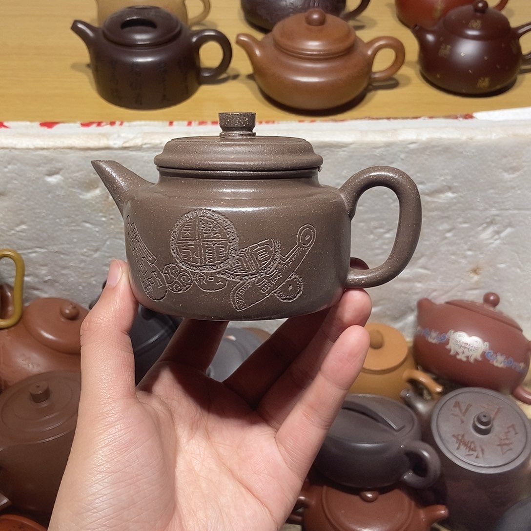 紫砂茶壶宜兴紫砂壶37