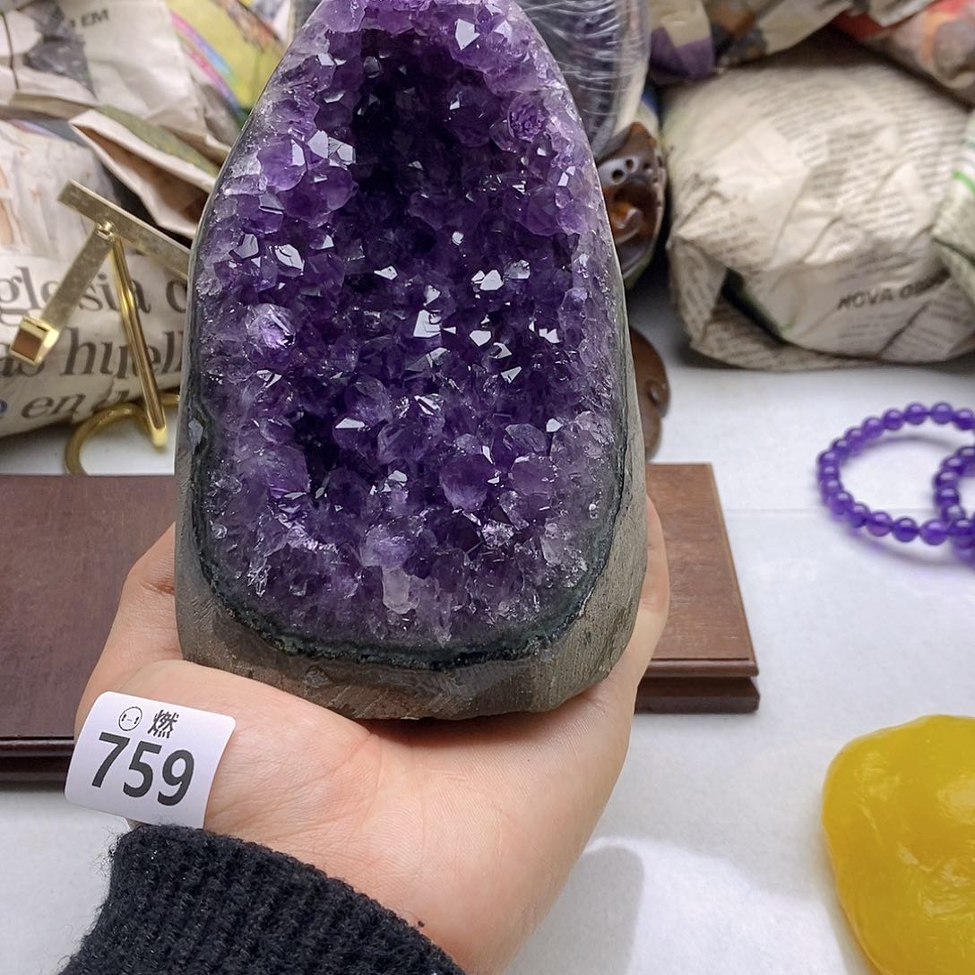 紫晶大型摆件（非配饰）未镶嵌