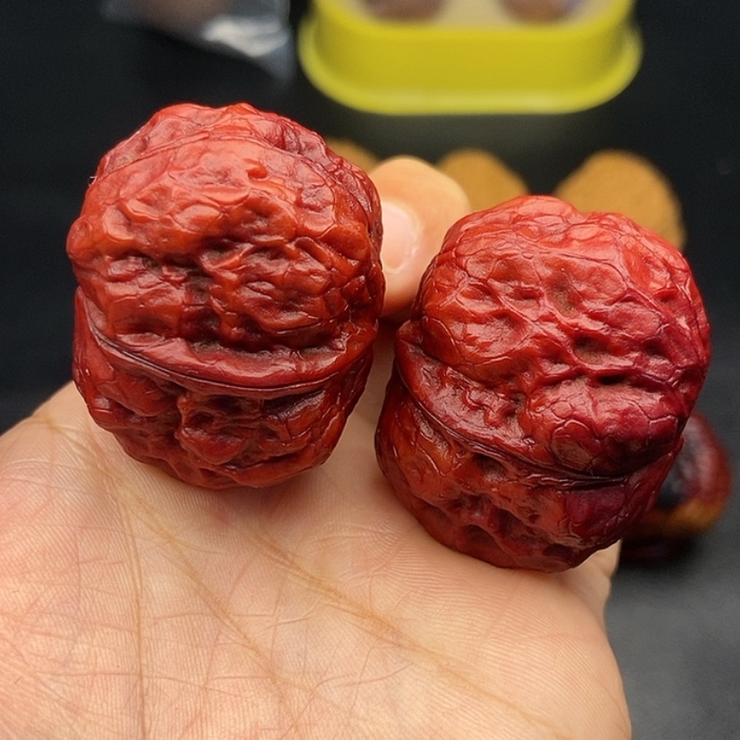 【闪购商品】把件文玩核桃39尺方尊妖蟾