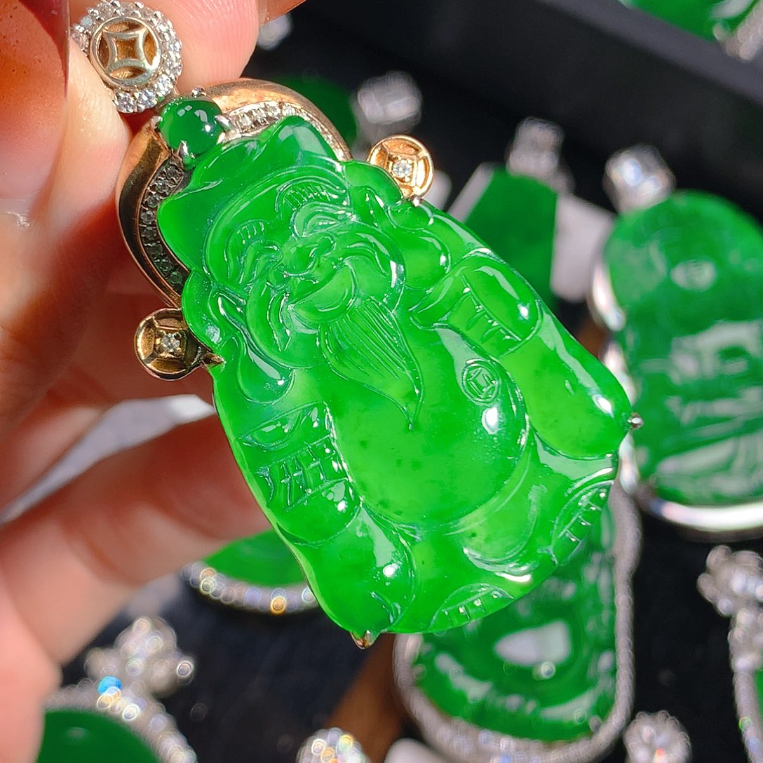 翡翠吊坠(不含链)未镶嵌