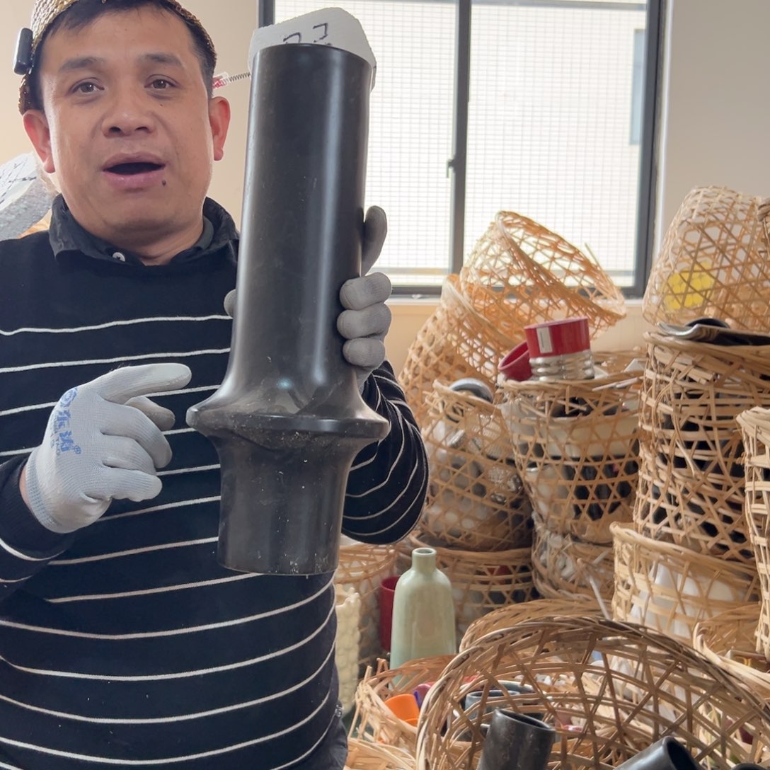 摆件131 号高中低温陶瓷工艺瓶（部分微瑕）