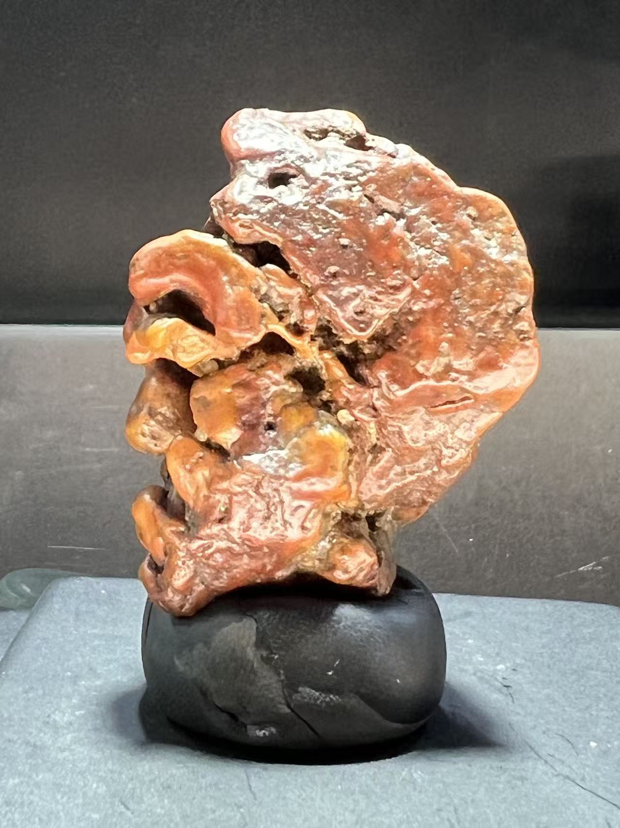 十三哥阿拉善戈壁石奇石摆件