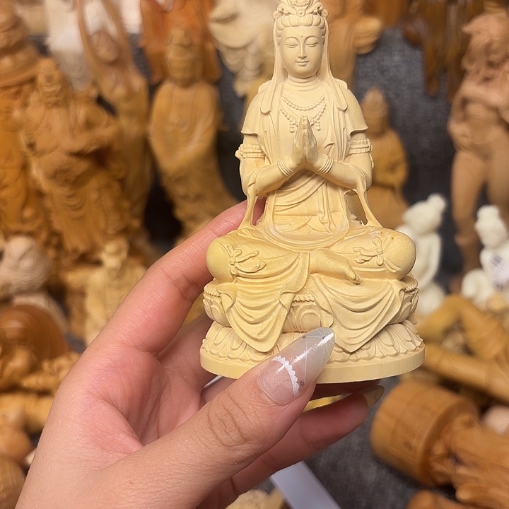 黄杨木黄杨木瑕疵观音