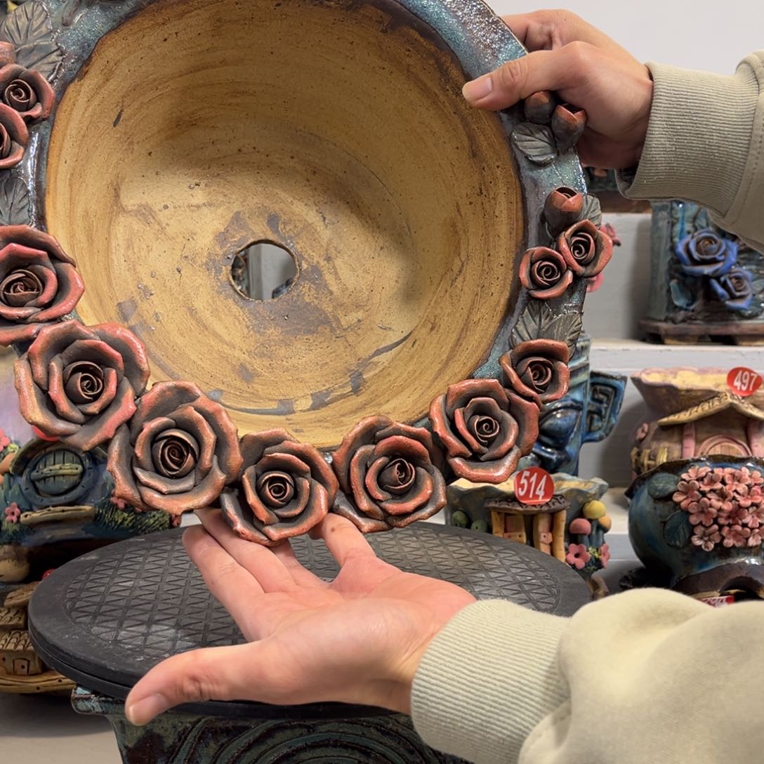 陶瓷32 号微瑕福利，陶然花器厂家直销