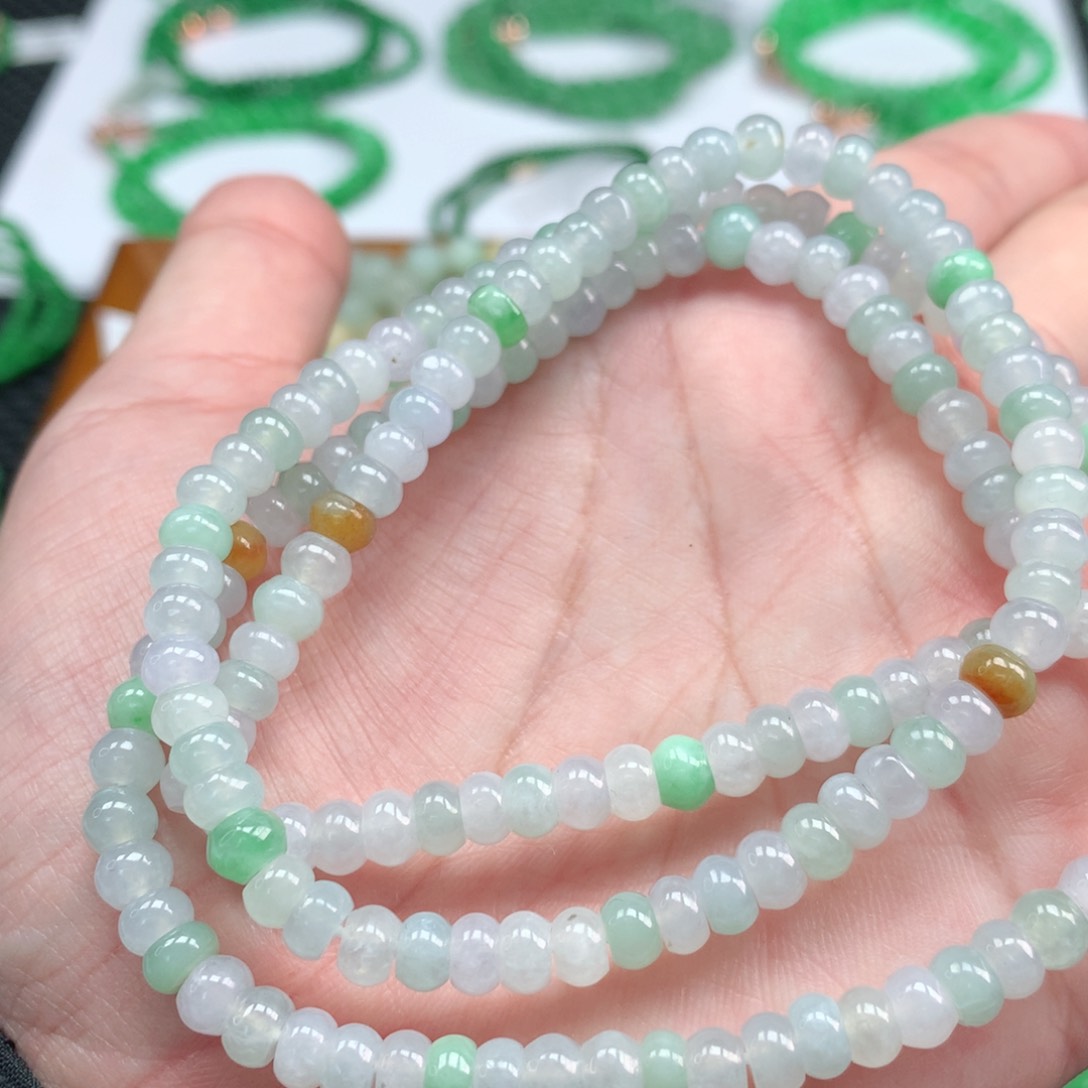 翡翠手链未镶嵌翡翠