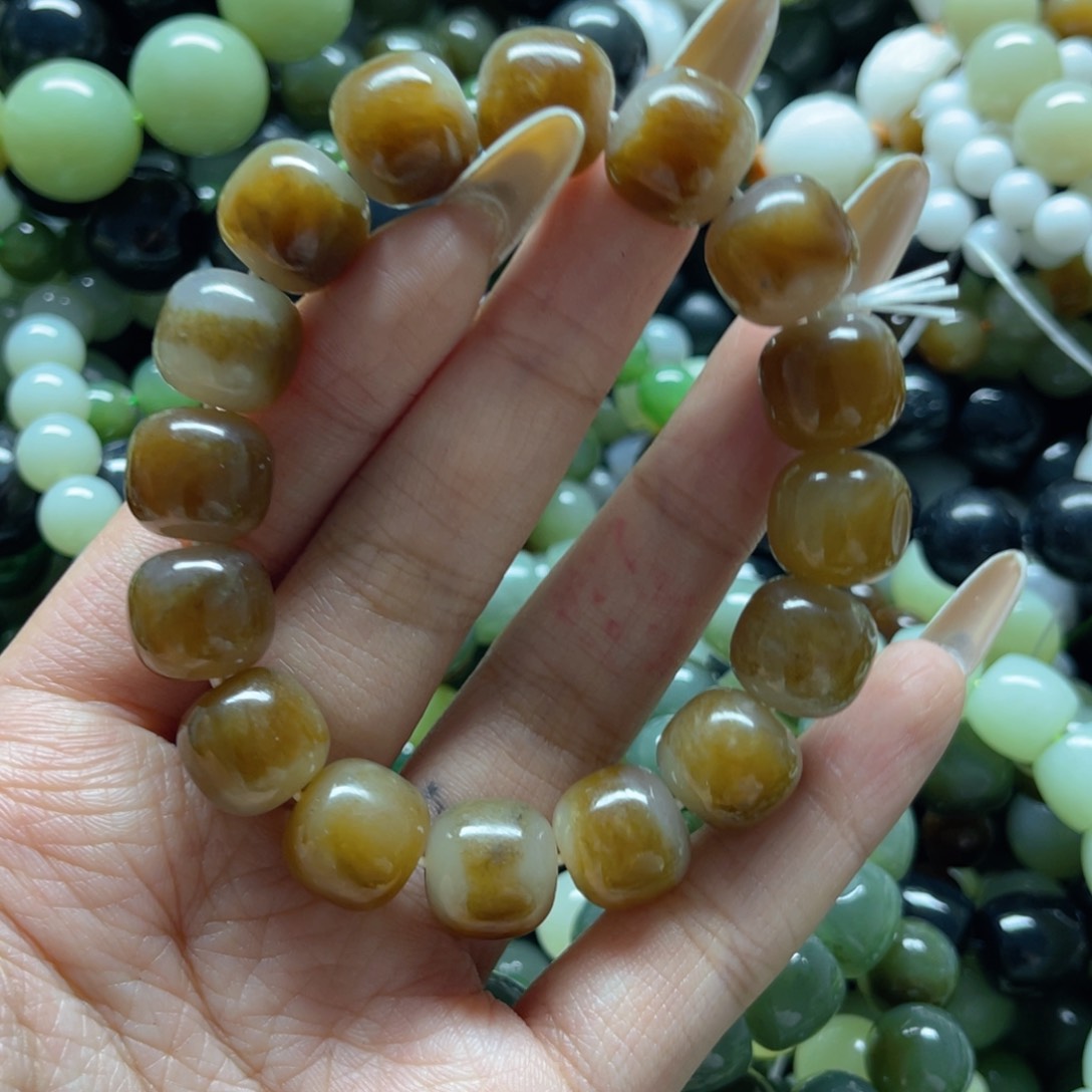 和田玉手链未镶嵌