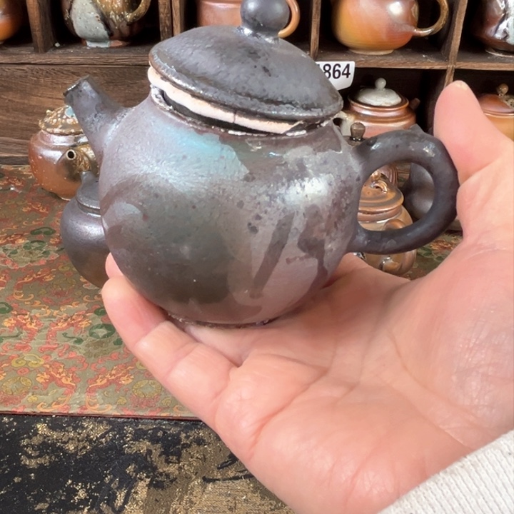 杯柴烧茶器主人壶