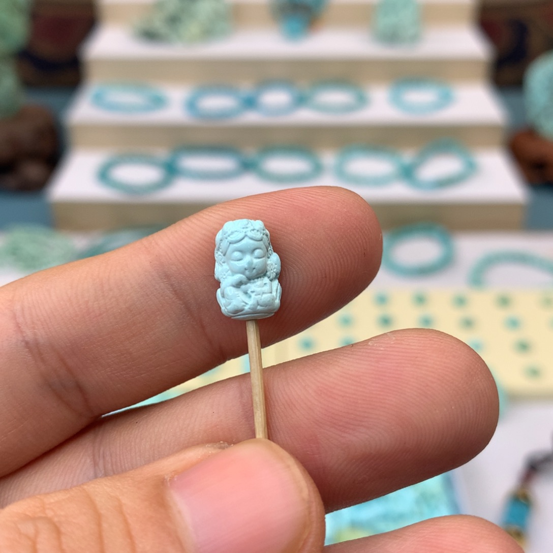 绿松石配饰未镶嵌