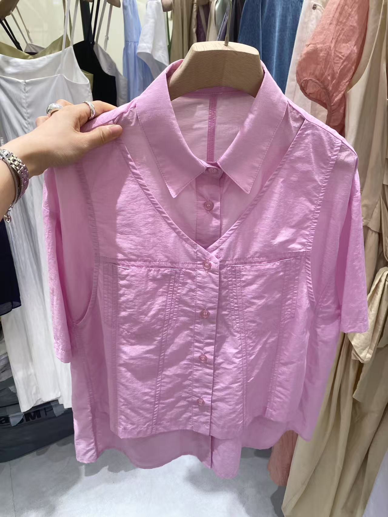 韩国东大门正品女装时尚衬衫072152（NO退NO换）