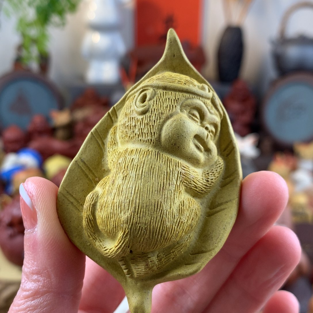 紫砂茶宠一叶封侯