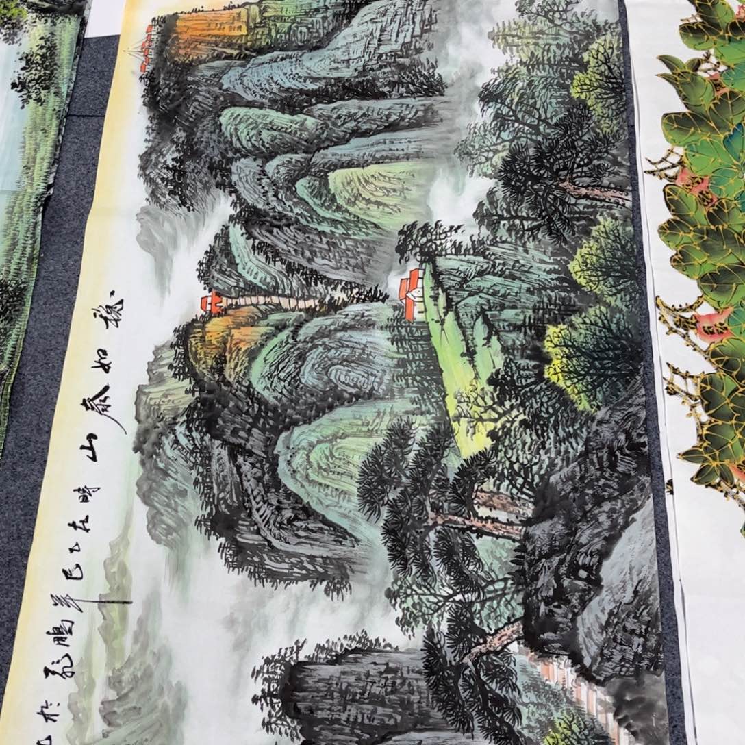 麟***宫国画我是真的很喜欢