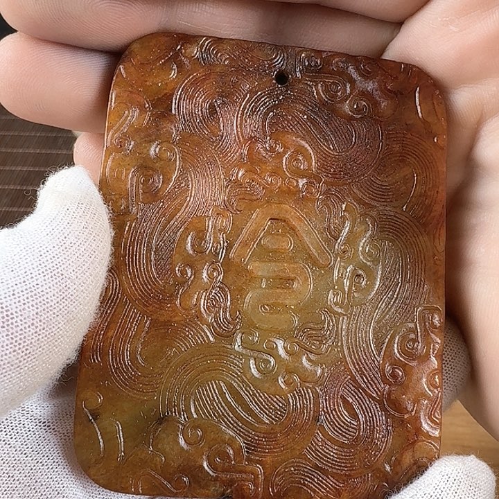 和田玉挂件未镶嵌宝*