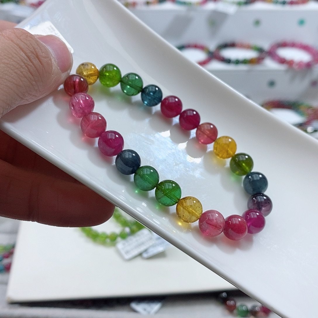 碧玺手链未镶嵌手链