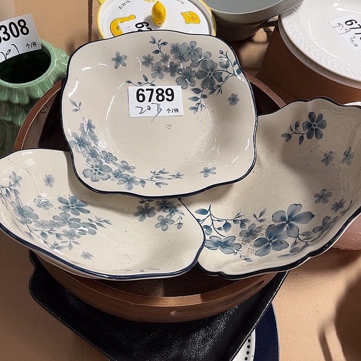 搪瓷微瑕外贸餐具6789