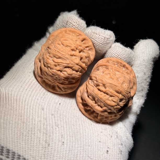 23高端小众蓟县战鼓狮子头文玩核桃尺寸:边40肚36高30