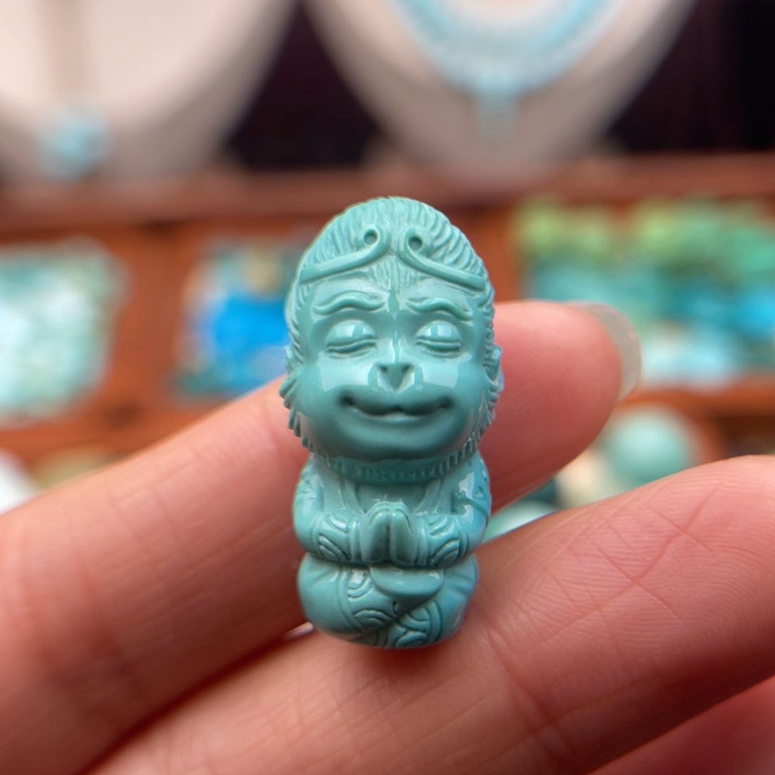 绿松石珠宝奇石未镶嵌